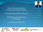 Java J2ee Spring Boot Training Online from India