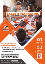 This Diploma of Marketing and Sales is designed and developed