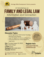Workshop on Family and Legal Law